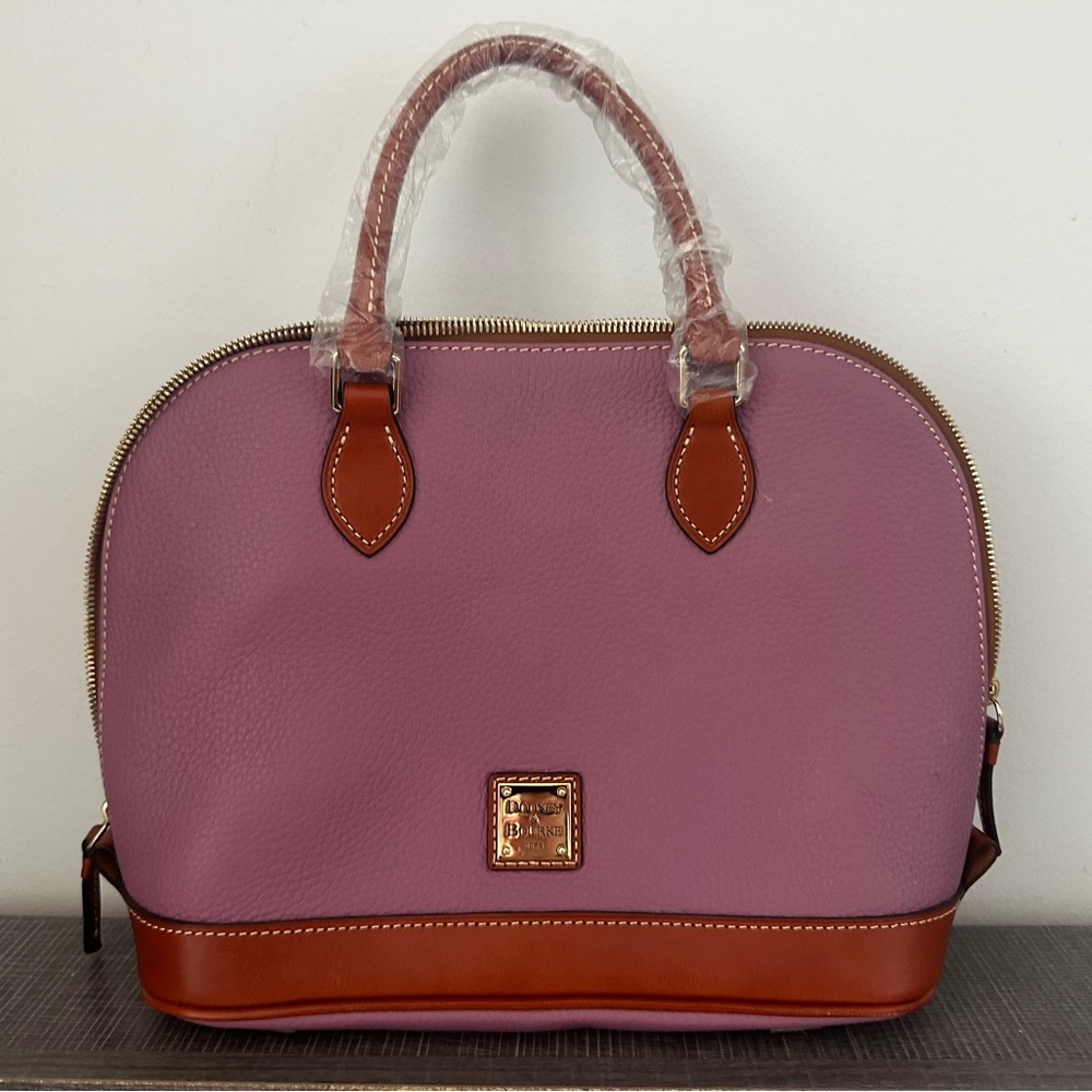 Dooney & Bourke Pink Leather Handbag
